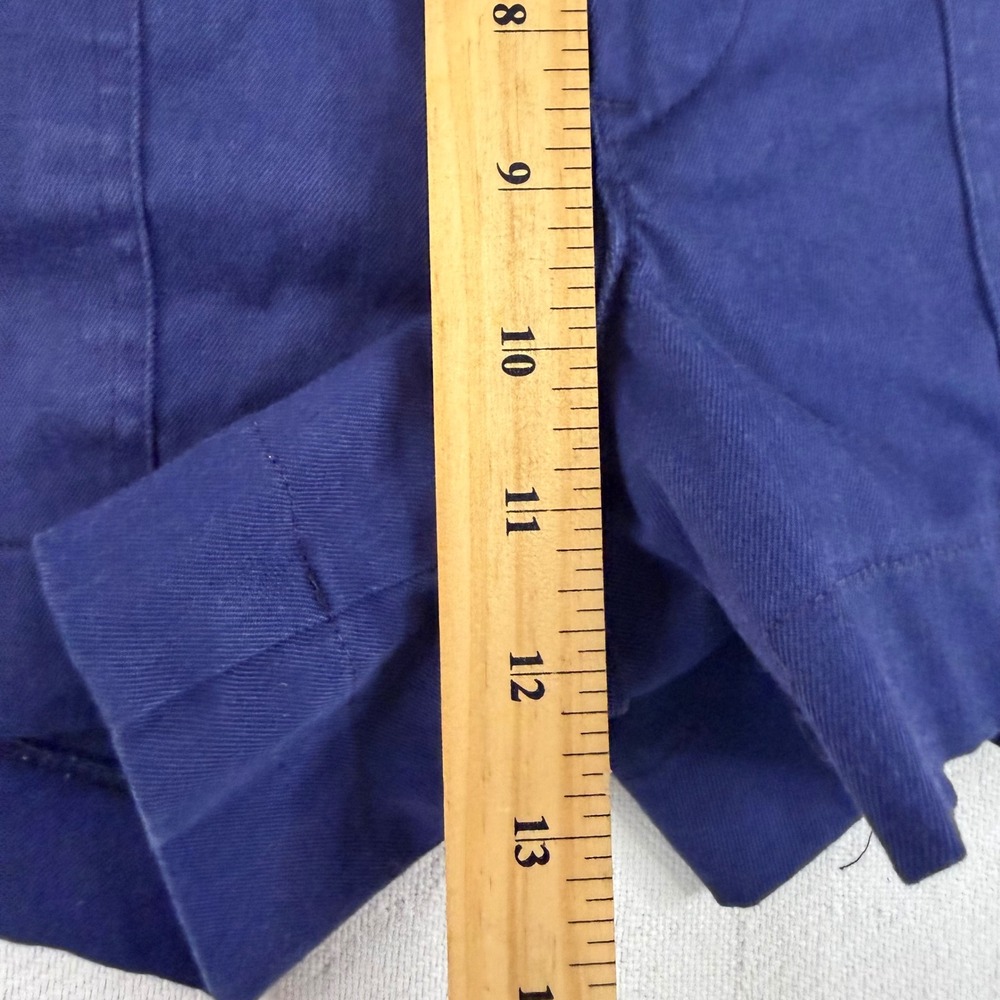 Espa Plus Vintage Navy Blue High Waisted Stretch Utility Shorts Size 10 1779 - Picture 4 of 7